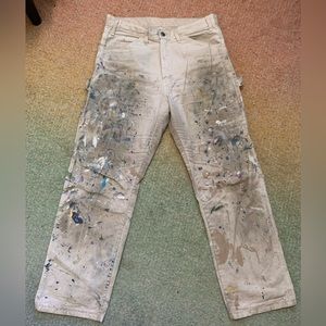 Beautifully distressed Dickies work pants